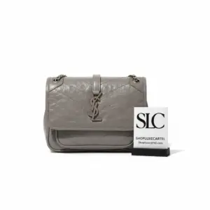 Baby Niki Crossbody Bag in Crinkled Vintage Leather 533037