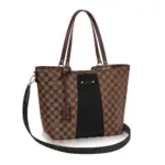 Checked-Ebene-Print-Jersey-Shoulder-Tote-Bag-N44041-N44023-Black-Checked-Ebene-Print-Jersey-Shoulder-Tote-Bag-N44041-N44023-Black-1.webp