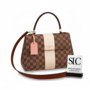 Checkerboard Print Bond Street Top Handle Satchel N64416 N64417