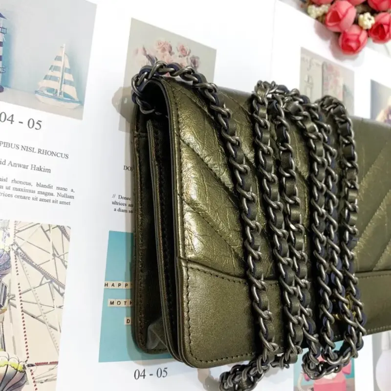 Chevron-Quilted-Crinkled-Calfskin-Wallet-on-Chain-Bag-A86025-Green-Chevron-Quilted-Crinkled-Calfskin-Wallet-on-Chain-Bag-A86025-Green-3.webp