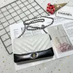 Chevron-Quilted-Crinkled-Calfskin-Wallet-on-Chain-Bag-A86025-White-Chevron-Quilted-Crinkled-Calfskin-Wallet-on-Chain-Bag-A86025-White-1.webp