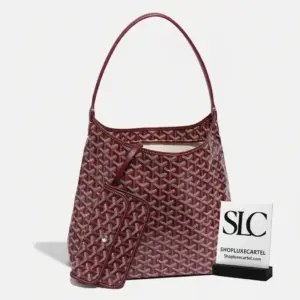 Classic Chevron Print Boheme Hobo Shoulder Bag