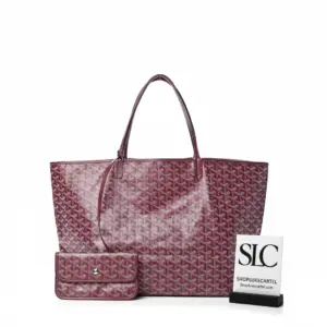 Classic Chevron Print Saint Louis Large Carryall Tote 18216