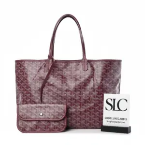 Classic Chevron Print Saint Louis Tote Bag PM 18212