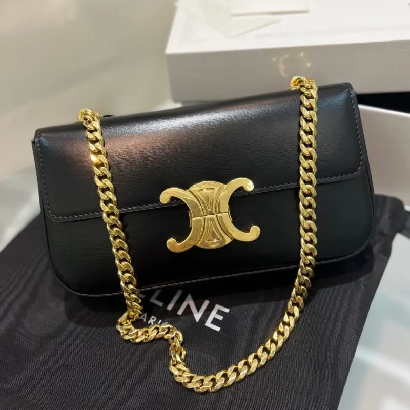 Classic-Claude-Chain-Shoulder-Bag-in-Shiny-Calfskin-197993-Black-Classic-Claude-Chain-Shoulder-Bag-in-Shiny-Calfskin-197993-Black-2.webp