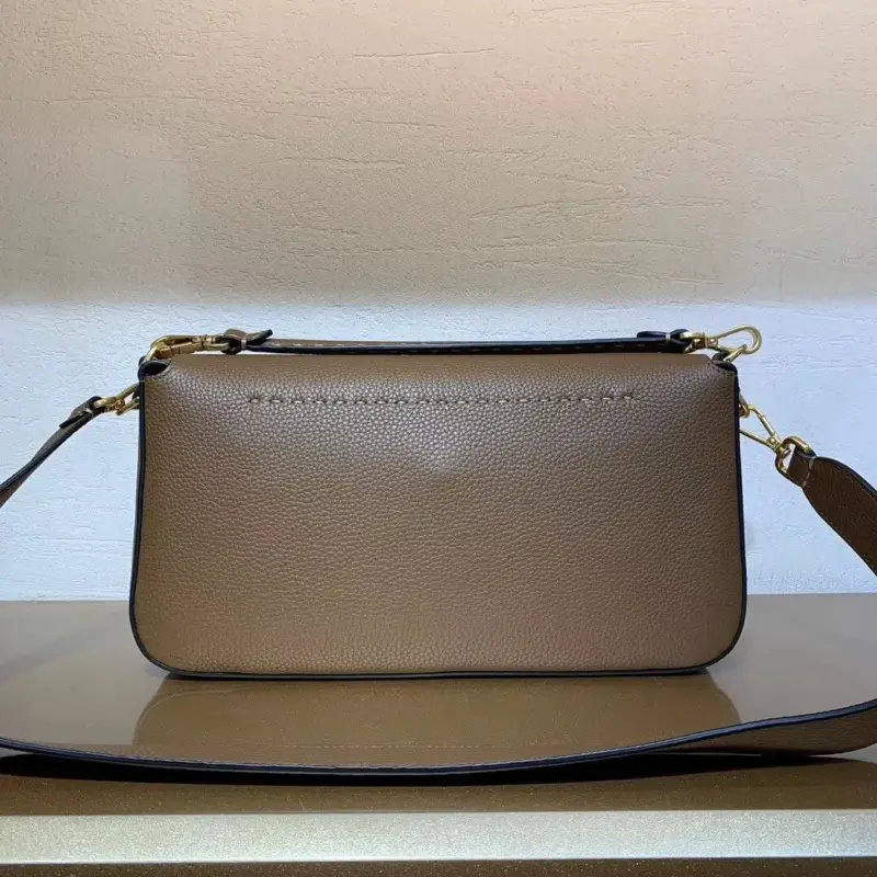 Classic-Grained-Calfskin-Flap-Large-Baguette-Shoulder-Bag-8BR771-Coffee-Classic-Grained-Calfskin-Flap-Large-Baguette-Shoulder-Bag-8BR771-Coffee-2.webp
