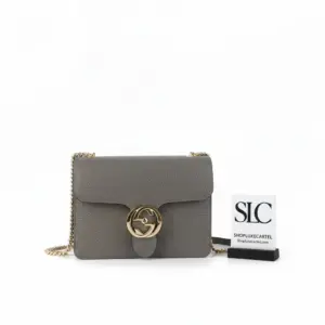 Classic Interlocking G Small Quilted Chain Crossbody Bag 510304