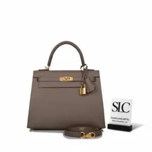 Classic Kelly 25 Top Handle Satchel in Epsom Leather