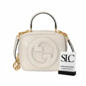 Classic Leather Blondie Top Handle Shoulder Bag 744434