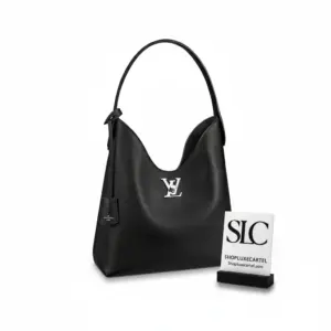 Classic Lockme Hobo Style Leather Shoulder Bag M52776 M44330