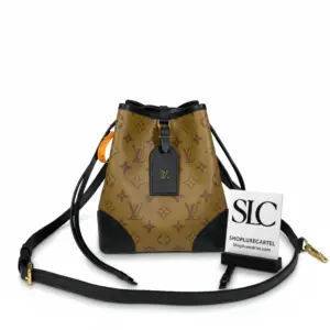 Classic Monogram Canvas Shoulder Tote Bucket Bag M45550