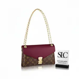 Classic Monogram Print Pallas Flap Chain Shoulder Bag M41200 M41201 M41203