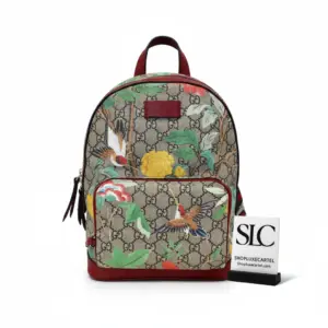 Classic Monogram Tian Animal Floral Print Backpack 427042