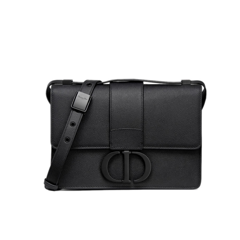 Classic-Montaigne-Flap-Shoulder-Bag-in-Grained-Calfskin-M9203-Black-Classic-Montaigne-Flap-Shoulder-Bag-in-Grained-Calfskin-M9203-Black-1.webp