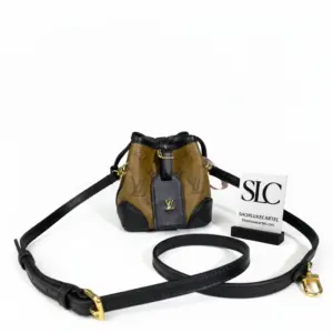 Classic Noe Drawstring Bucket Shoulder Bag Purse M57099