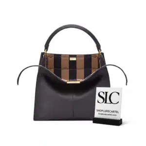 Classic Peekaboo X-Lite Medium Top Handle Leather Bag 8BN310A