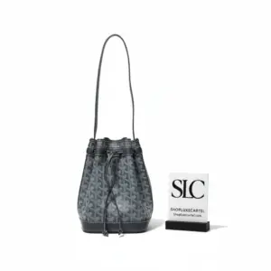 Classic Petit Flot Drawstring Bucket Shoulder Bag 504059