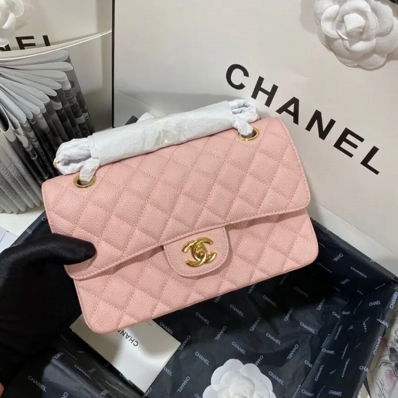 Classic-Quilted-Double-Flap-Shoulder-Bag-in-Caviar-Calfskin-A01113-Pink-Classic-Quilted-Double-Flap-Shoulder-Bag-in-Caviar-Calfskin-A01113-Pink-3.webp