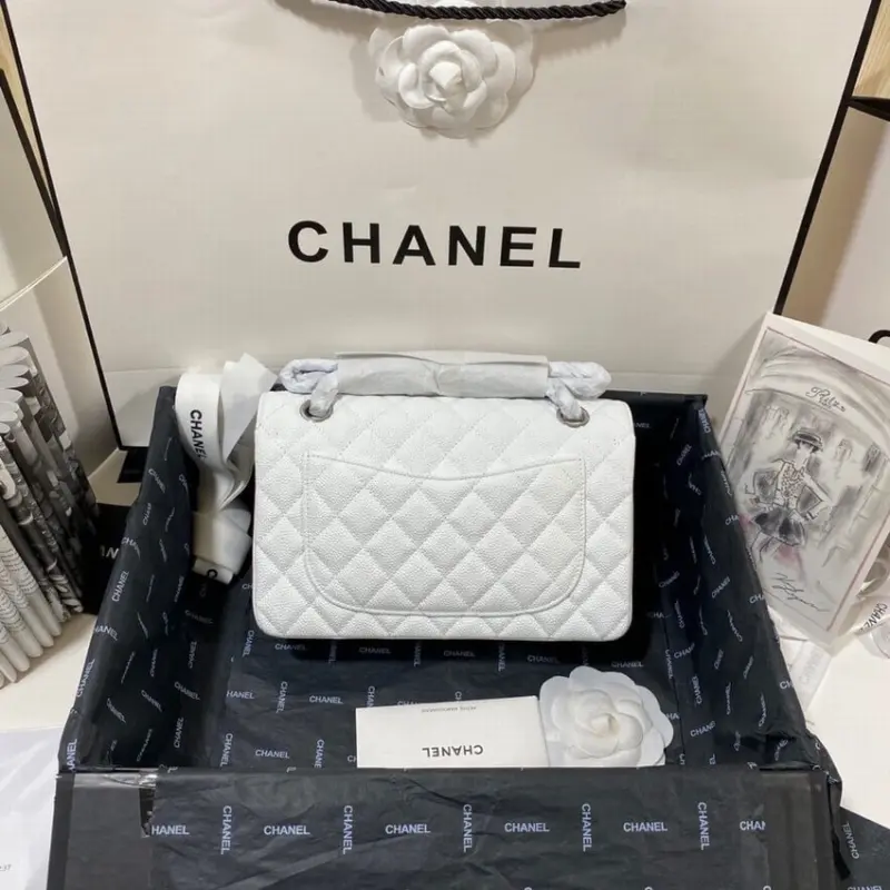Classic-Quilted-Double-Flap-Shoulder-Bag-in-Caviar-Calfskin-A01113-White-Classic-Quilted-Double-Flap-Shoulder-Bag-in-Caviar-Calfskin-A01113-White-2.webp