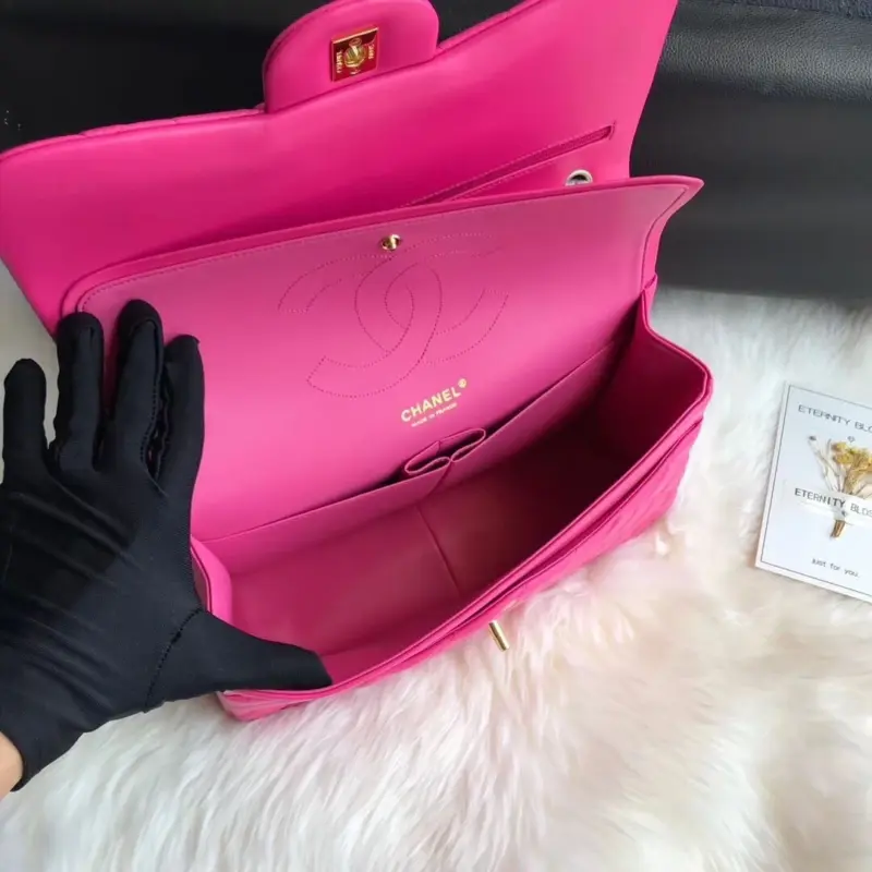 Classic-Quilted-Lambskin-Leather-Flap-Shoulder-Bag-A1113-Rosy-Classic-Quilted-Lambskin-Leather-Flap-Shoulder-Bag-A1113-Rosy-3.webp