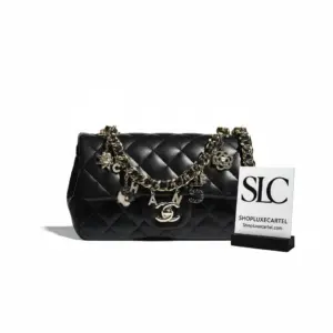 Classic Quilted Lambskin Leather Shoulder Flap Bag AS2326