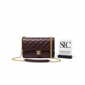 Classic Quilted Lambskin Leather Shoulder Flap Bag AS3609
