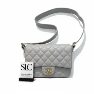 Classic Quilted Lambskin Leather Shoulder Flap Handbag AS1430