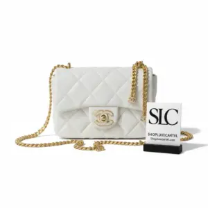 Classic Quilted Lambskin Mini Flap Shoulder Bag AS3113