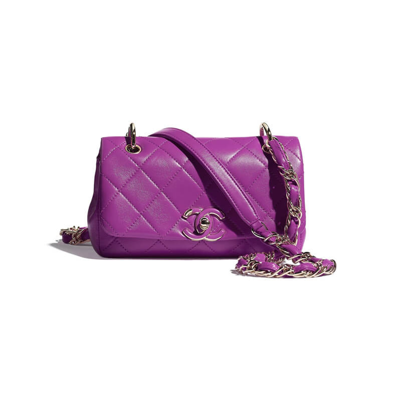 Classic-Quilted-Lambskin-Small-Flap-Shoulder-Bag-AS2317-Purple-Classic-Quilted-Lambskin-Small-Flap-Shoulder-Bag-AS2317-Purple-1.webp