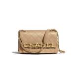 Classic-Quilted-Leather-Front-Logo-Small-Flap-Bag-AS1490-Apricot-Classic-Quilted-Leather-Front-Logo-Small-Flap-Bag-AS1490-Apricot-1.webp