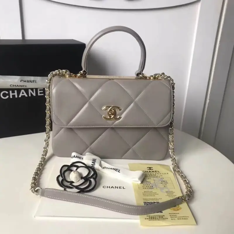 Classic-Quilted-Small-Flap-Bag-With-Top-Handle-A92236-Grey-Classic-Quilted-Small-Flap-Bag-With-Top-Handle-A92236-Grey-2.webp