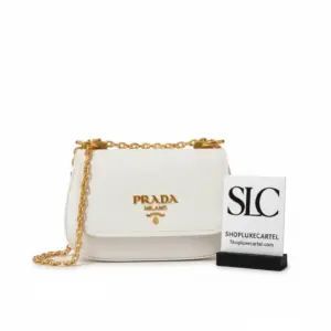 Classic Saffiano Leather Flap Crossbody Shoulder Bag 1BD275