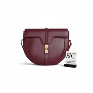 Classic Small Besace 16 Shoulder Bag in Satinated Calfskin 188013
