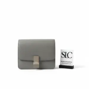 Classic Small Shoulder Bag in Smooth Box Calfskin 189183