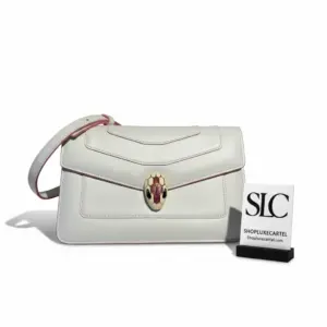 Classic Snake Head Clasp Flap Crossbody Bag 288715