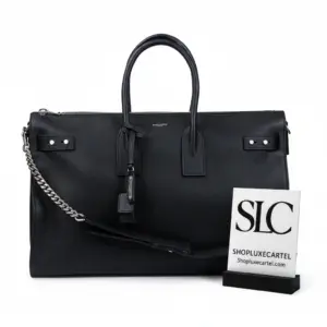Classic Souple 36 Grained Leather Travel Duffle Bag 491714