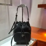 Classic-Studded-Nylon-Shoulder-Bag-with-Leather-Trim-1BH038-Black-Classic-Studded-Nylon-Shoulder-Bag-with-Leather-Trim-1BH038-Black-1.webp