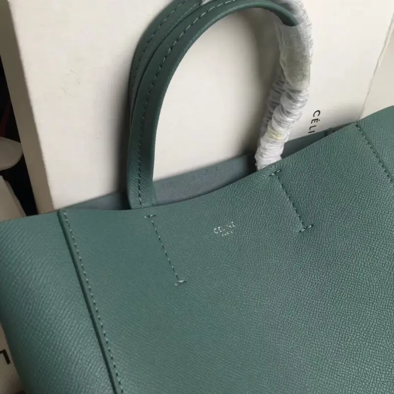 Classic-Style-Small-Cabas-Tote-in-Grained-Calfskin-189813-Green-Classic-Style-Small-Cabas-Tote-in-Grained-Calfskin-189813-Green-2.webp