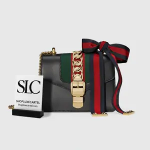 Classic Sylvie Leather Mini Top Handle Shoulder Bag 431666