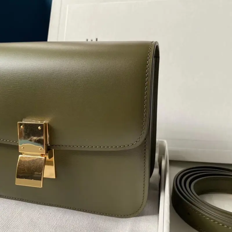 Classic-Teen-Box-Style-Shoulder-Bag-in-Smooth-Calfskin-192523-Army-Green-Classic-Teen-Box-Style-Shoulder-Bag-in-Smooth-Calfskin-192523-Army-Green-2.webp