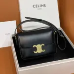Classic-Teen-Triomphe-Shoulder-Bag-In-Shiny-Calfskin-188423-Black-Classic-Teen-Triomphe-Shoulder-Bag-In-Shiny-Calfskin-188423-Black-8.webp