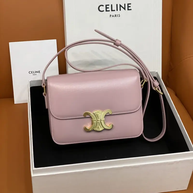 Classic-Teen-Triomphe-Shoulder-Bag-In-Shiny-Calfskin-188423-Pink-Classic-Teen-Triomphe-Shoulder-Bag-In-Shiny-Calfskin-188423-Pink-3.webp