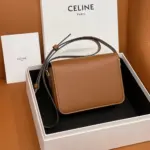 Classic-Teen-Triomphe-Shoulder-Bag-In-Shiny-Calfskin-188423-Tan-Classic-Teen-Triomphe-Shoulder-Bag-In-Shiny-Calfskin-188423-Tan-4.webp