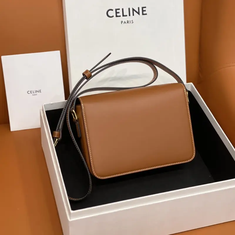 Classic-Teen-Triomphe-Shoulder-Bag-In-Shiny-Calfskin-188423-Tan-Classic-Teen-Triomphe-Shoulder-Bag-In-Shiny-Calfskin-188423-Tan-4.webp
