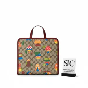 Colorful Woodland Tiger Print Medium Everyday Tote Bag 687827