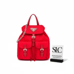 Convertible Nylon Mini Backpack Shoulder Bag Pouch 1BH029