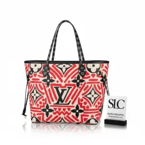 Crafty Graphic Print Tote Shoulder Bag MM M56583 M56584