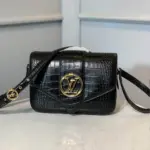 Croc-Effect-Pont-9-Leather-Flap-Shoulder-Bag-M55950-Black-Croc-Effect-Pont-9-Leather-Flap-Shoulder-Bag-M55950-Black-1.webp