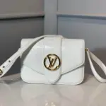 Croc-Effect-Pont-9-Leather-Flap-Shoulder-Bag-M55950-White-Croc-Effect-Pont-9-Leather-Flap-Shoulder-Bag-M55950-White-2.webp
