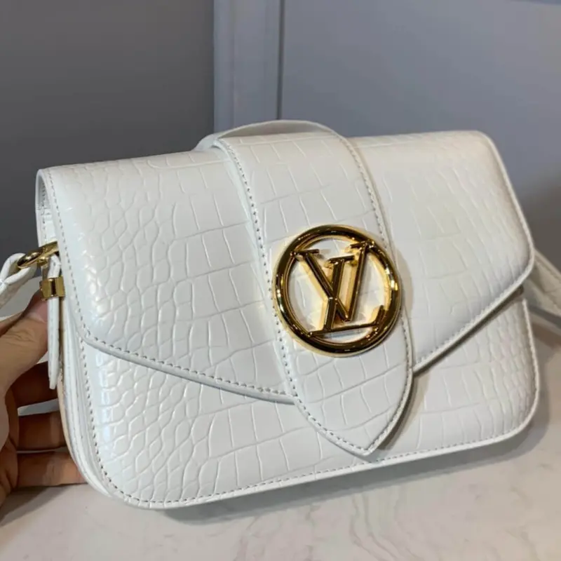 Croc-Effect-Pont-9-Leather-Flap-Shoulder-Bag-M55950-White-Croc-Effect-Pont-9-Leather-Flap-Shoulder-Bag-M55950-White-3.webp